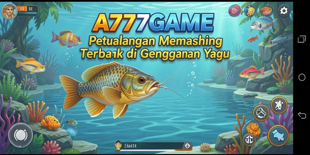 Tampilkan pengalaman mendalam dalam menangkap ikan di A777GAME.