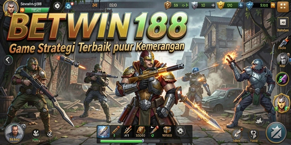 Tangkapan layar BETWIN188 menunjukkan gameplay seru dalam merancang strategi.