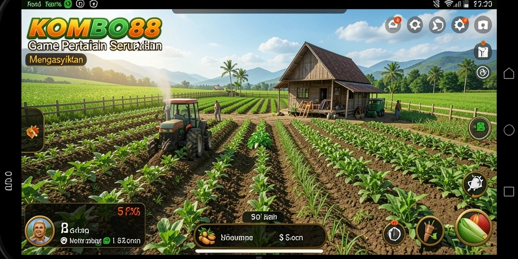 Tampilan gameplay KOMBO88 yang realistis dan menarik.