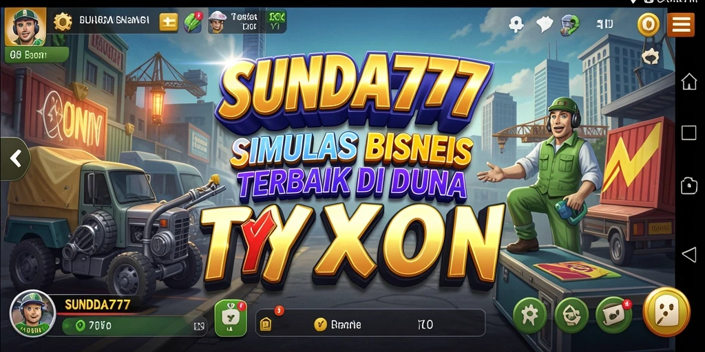 Screenshot SUNDA777 menampilkan pengalaman gameplay Tycoon yang seru.