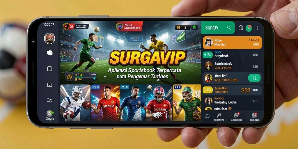 Tampilan menarik dari <strong>SURGAVIP</strong> yang menunjukkan berbagai pilihan taruhan.