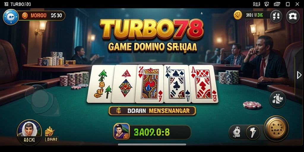 Tampilan gameplay TURBO78 yang dinamis dan menarik.